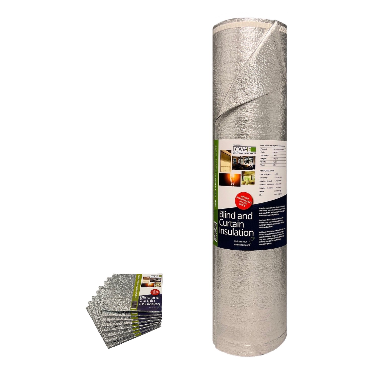 Low-E Blind Curtain Insulation - Micro-E VCL