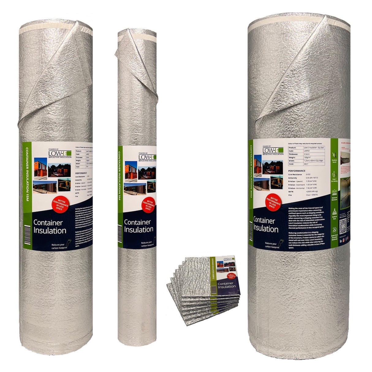 Low-E Container Insulation - EZY Seal