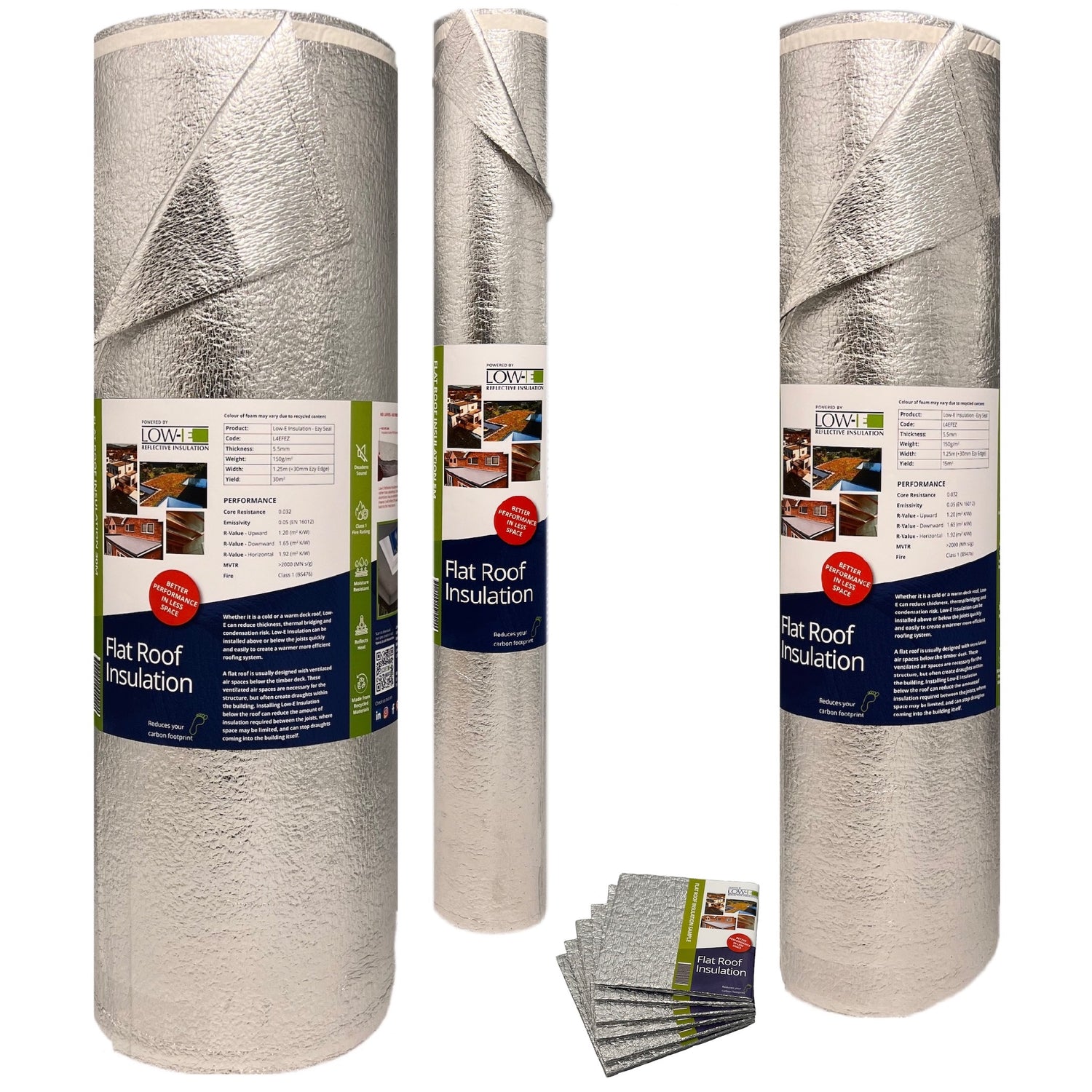 Low-E Flat Roof Insulation - EZY Seal