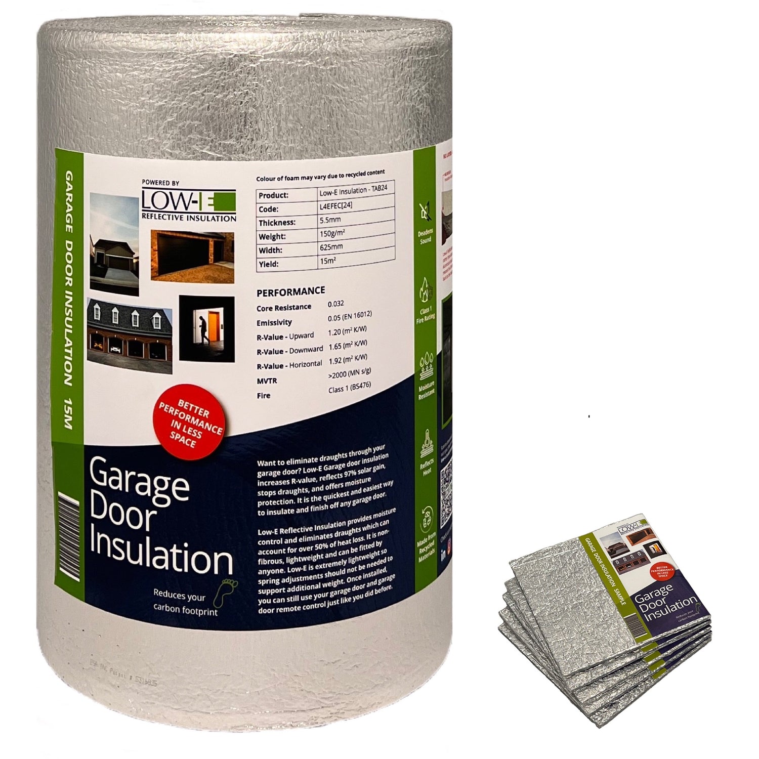 Low-E Garage Door Insulation - TAB
