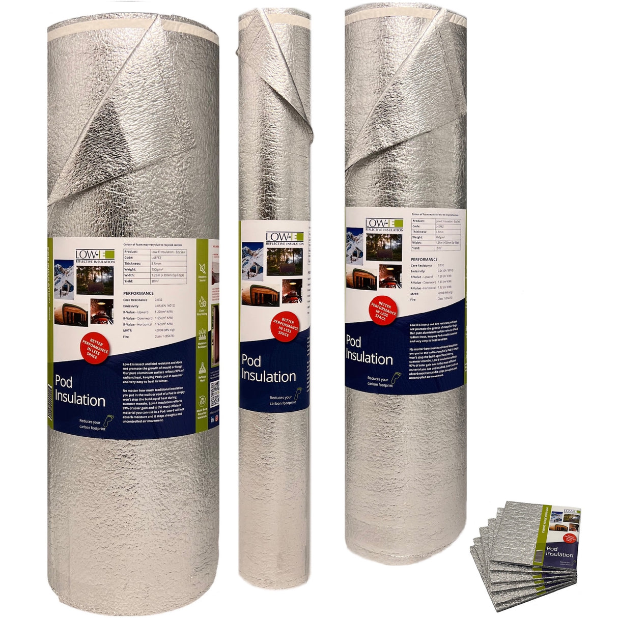 Low-E Pod Insulation - EZY Seal