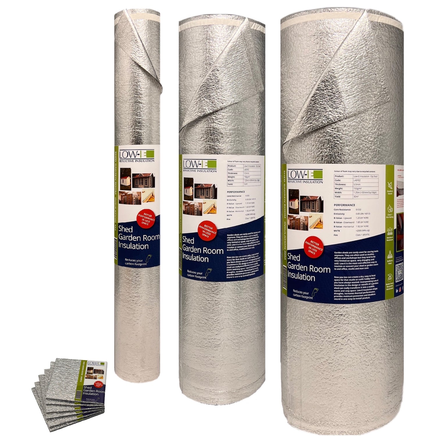 Low-E Shed Insulation EZY Seal