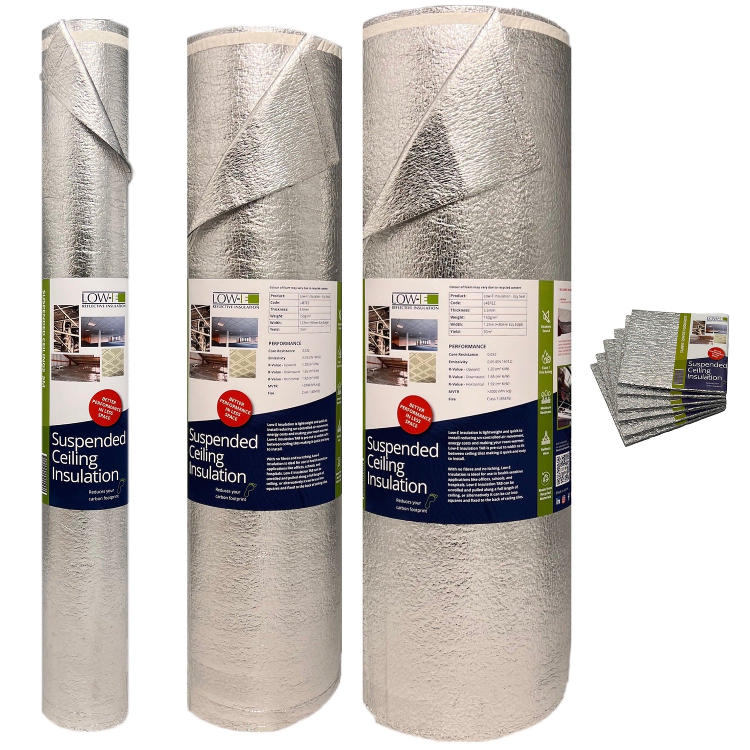 Low-E Suspended Ceiling Insulation - EZY Seal