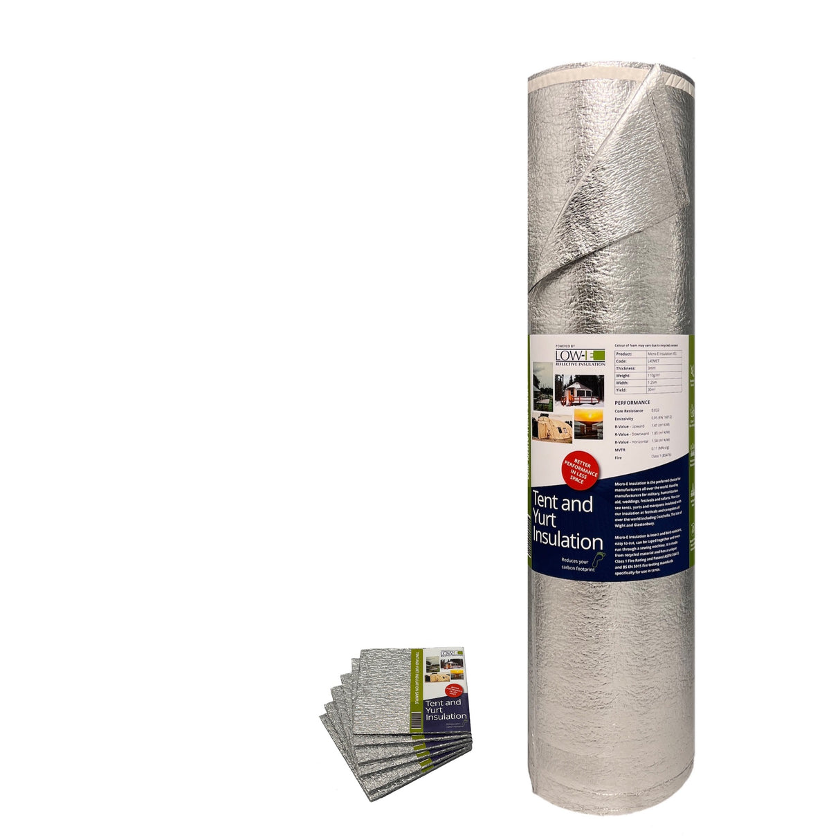 Low-E Tent Yurt Insulation - Micro-E VCL