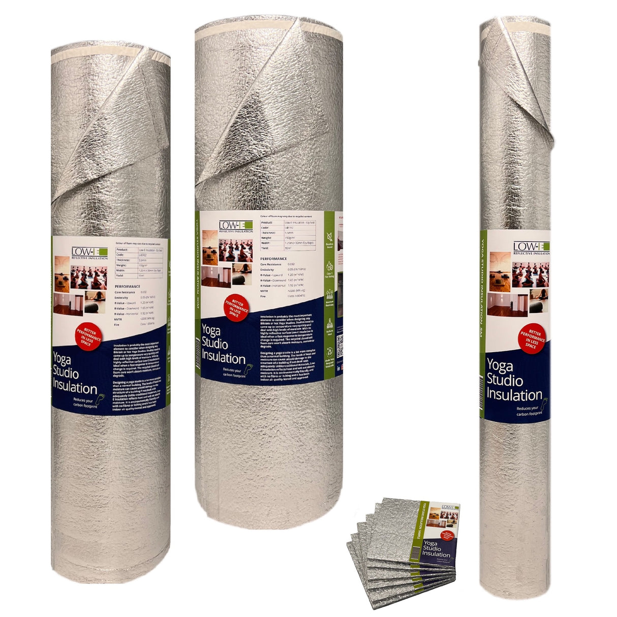 Low-E Yoga Studio Insulation - EZY Seal
