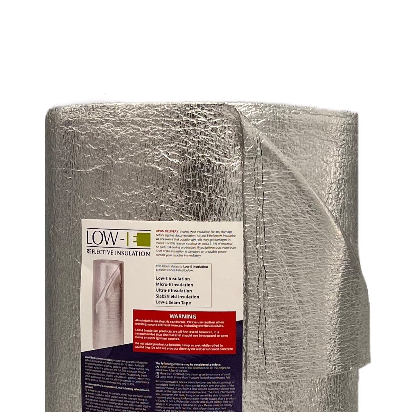 Low-E Insulation TAB
